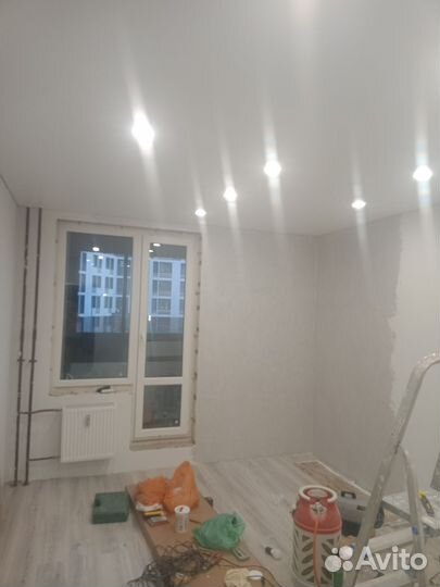 Потолки натяжные эконом