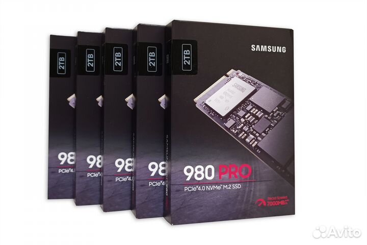 SSD Samsung 980 pro 2 tb для PS5 и пк