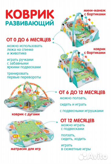 Развивающий коврик