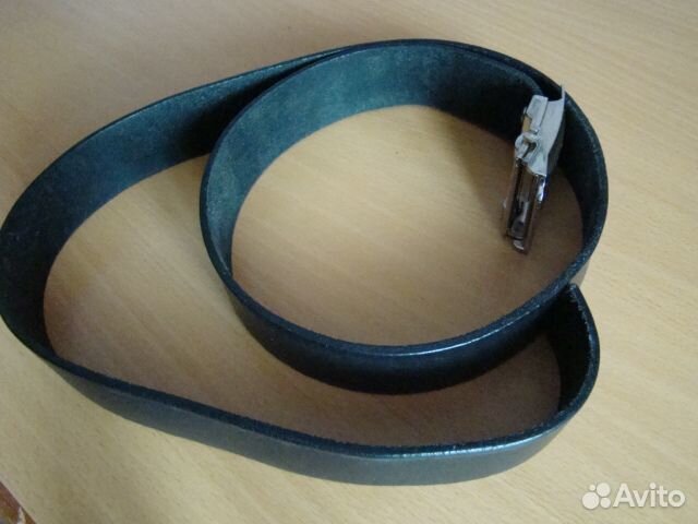 Ремень мужской черный