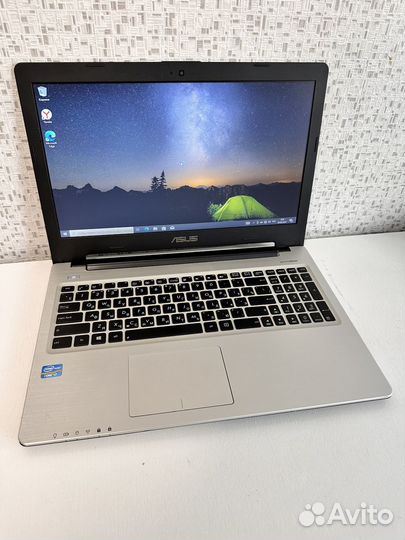Asus k56 i7-3537/GT740/6гб/SSD240