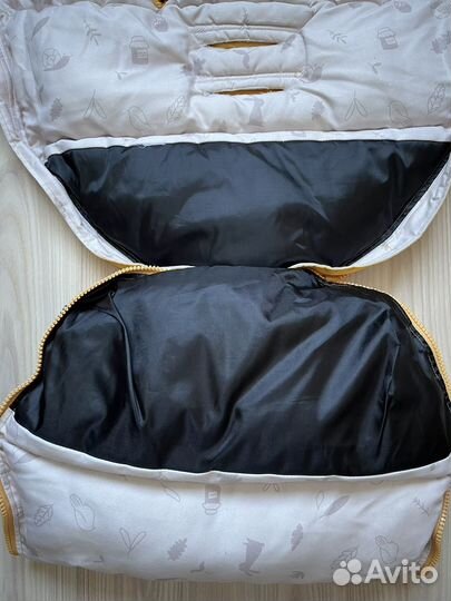 Зимний конверт в коляску leokid