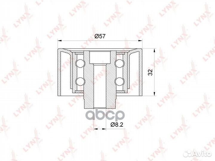 Ролик обводной ремня грм citroen C3/berlingo 1