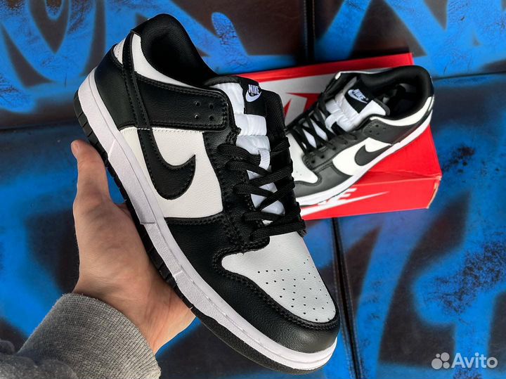 Кроссовки Nike SB Dunk Low White Black