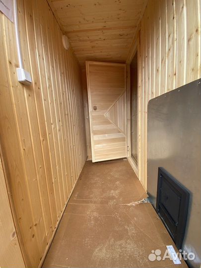 Мобильная баня готовая