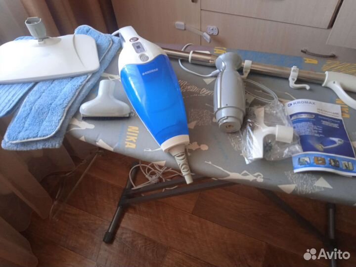 Паровая швабра+отпариватель 3 в 1