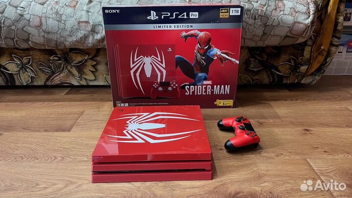 Sony ps4 pro Spider Man прошивка 2.3.7+ 30 игр