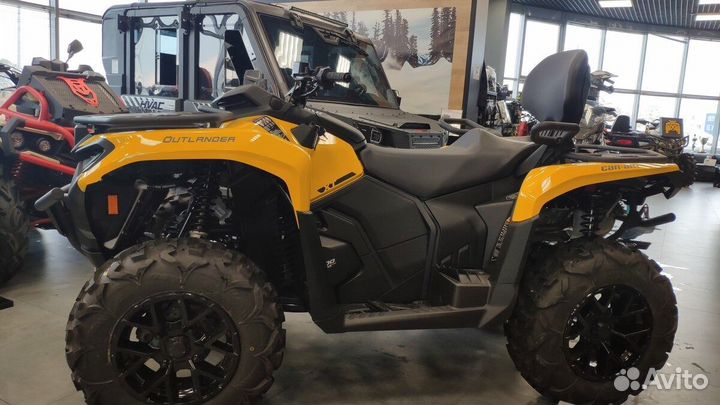 Квадроцикл BRP Can-Am Outlander Max XT 700 желтый