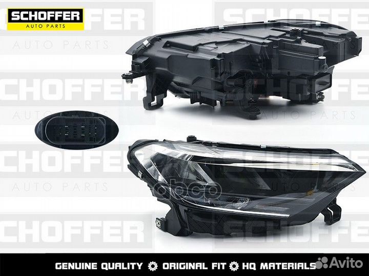 Фара правая Volkswagen Polo sedan 6 (2020-нв) с