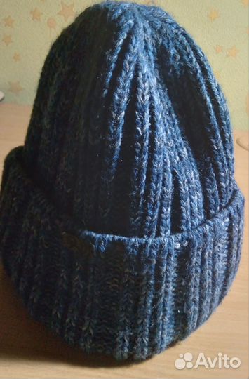 Мужская зимняя шапка на флисе