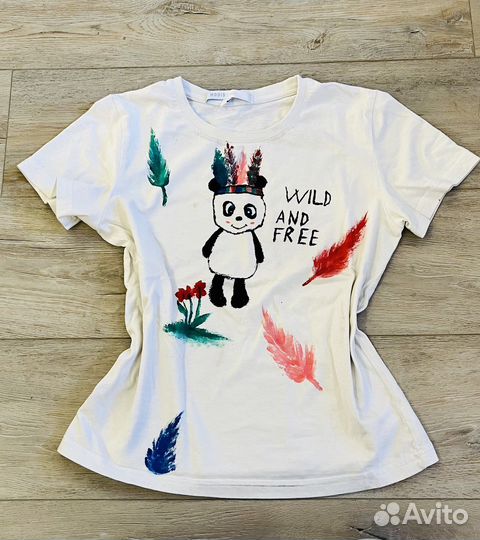 Рисунок на одежде. Батик