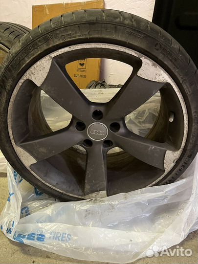 Колеса ауди r19 Rotor Michelin Pilot sport z35