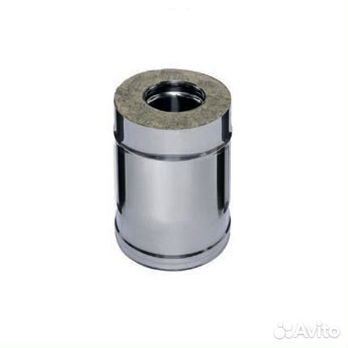 Сэндвич ferrum 0,25м (430/0,8мм + нерж.) Ф150х250