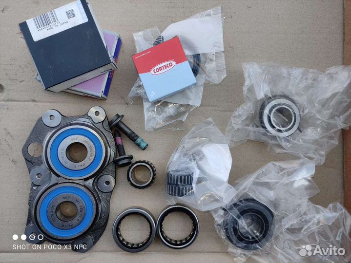 Комплект подшипников, сальников 6ст МКПП VW Passat