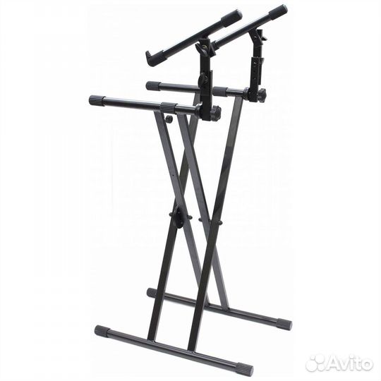 Veston KS018 - Стойка для клавишных 2-ярусная