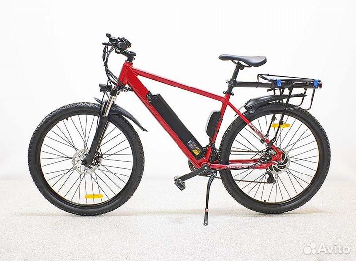 Электровелосипед GreenCamel Мустанг красный