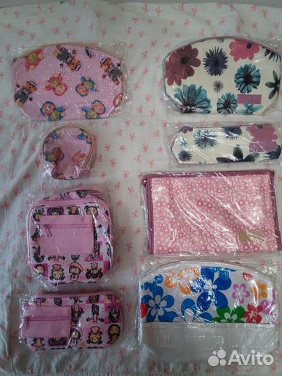 Продам новые косметички,заколки детские,повязки