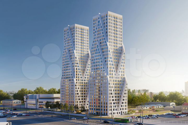 2-к. квартира, 66,3 м², 18/31 эт.