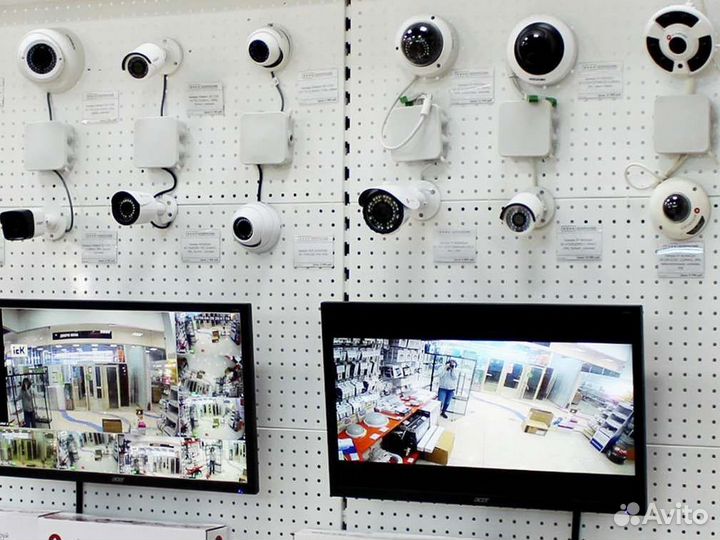 Установка камер видеонаблюдения, домофонов продажа