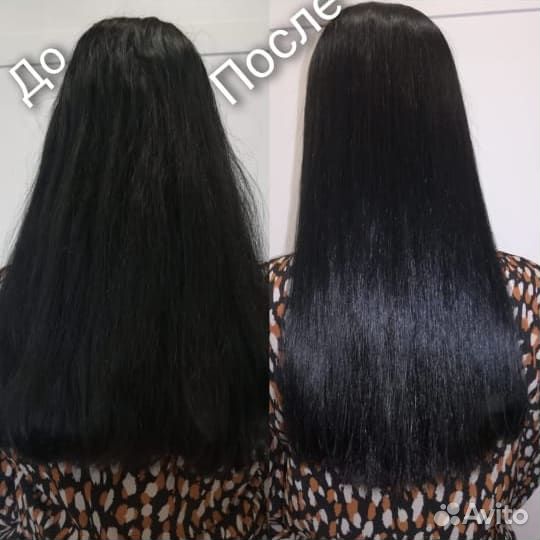 Кератиновое выпрямление, ботокс волос