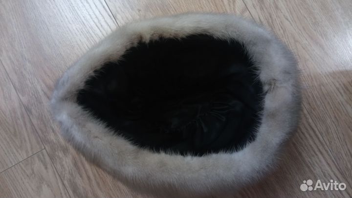 Шапка норковая женская