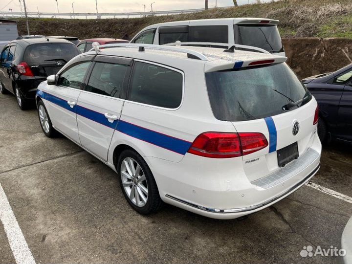 Фонарь крышки багажника задний левый Vw Passat B7