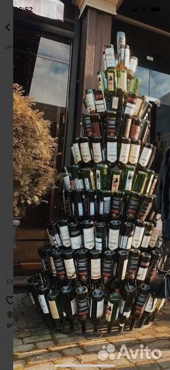 Елка из бутылок