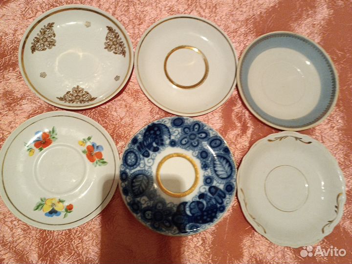 Чайные блюдца СССР