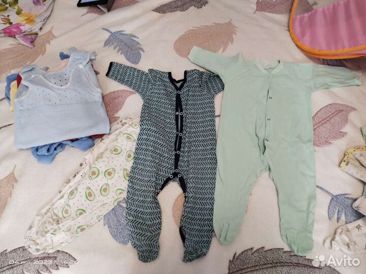 Вещи пакетом для мальчика от 6 мес