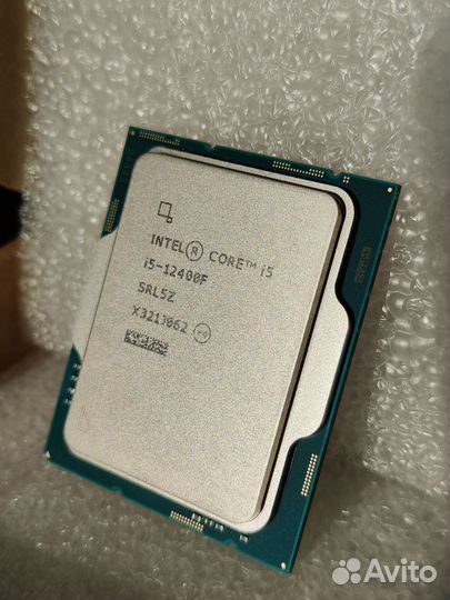 Новый Процессор Intel I5 12400F OEM