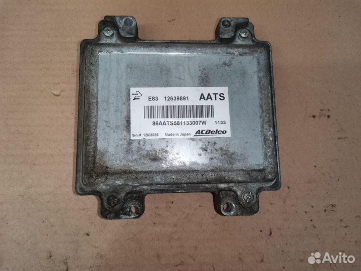 Блок управления двигателем Opel Astra J 2009-2017