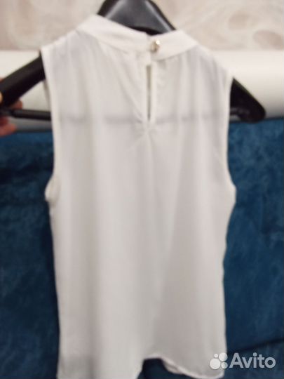 Блузка школьная на 10-11 лет, школьная для девочки