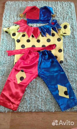 Костюм петрушки скомороха