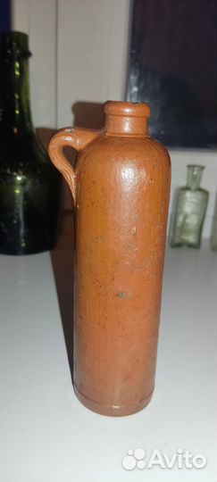 Бутылка керамическая