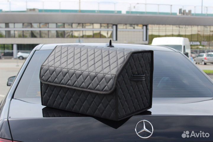 Органайзер бокс сумка чемодан экокожа в багажник