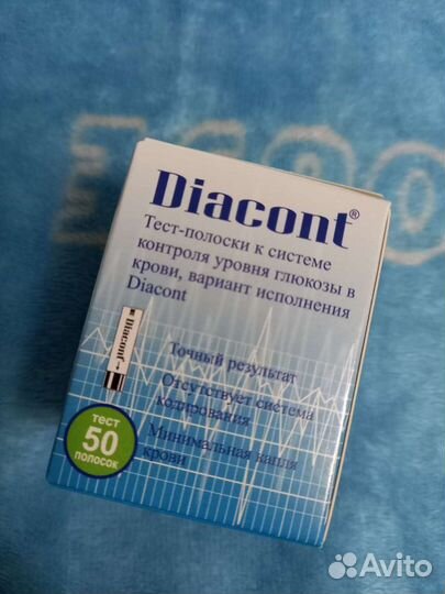 Тест полоски диаконт