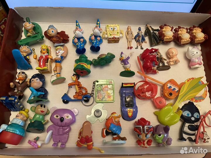 Киндер сюрпризы начала 2000