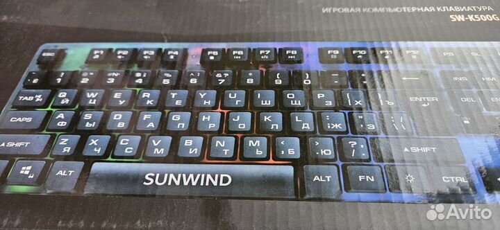 Игровая клавиатура SunWind SW-K500G RGB