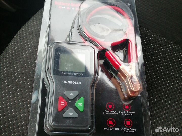 Тестер для аккумуляторов