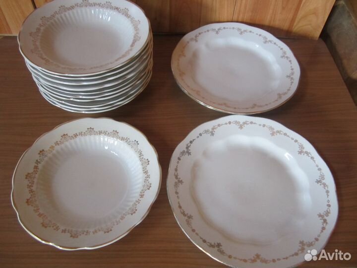 Тарелки из СССР. Дулево,зик и др