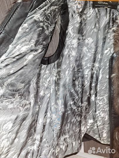 Меховая жилетка из песца