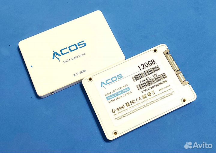 SSD 120gb/240gb/512gb SATA (новые)