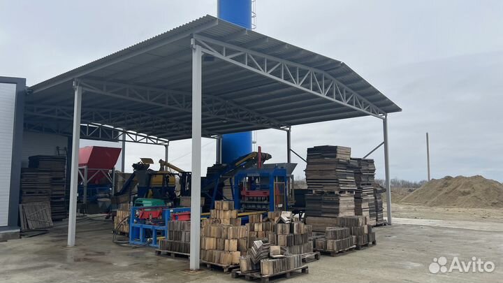 Продается линия по производству строит. блоков