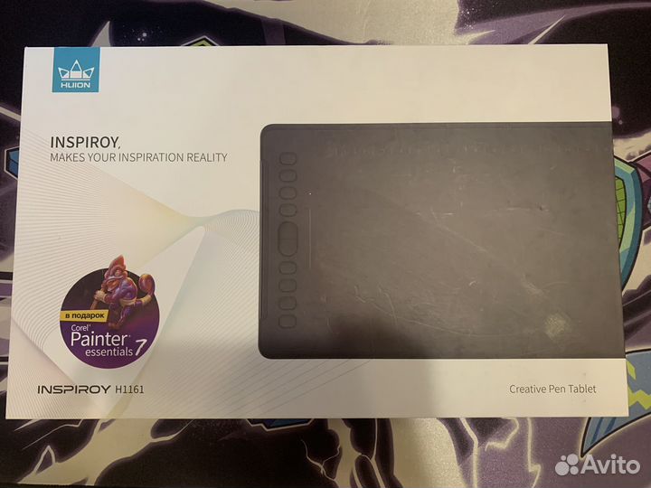Графический планшет Huion Inspiroy H1161