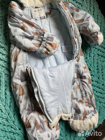 Комбинезон демисезонный зимний 74