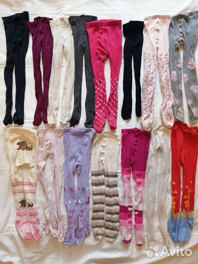 Одежда для девочки 2-3 лет, б/у, пакетом