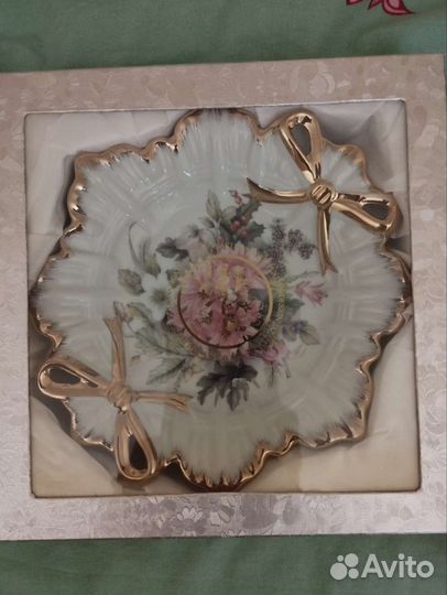 Тарелка фарфор 21-20см