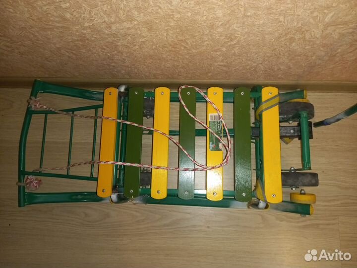 Санки с колёсами