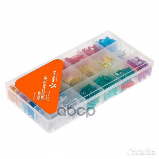 Предохранители стандарт в пласт.коробке (180 шт