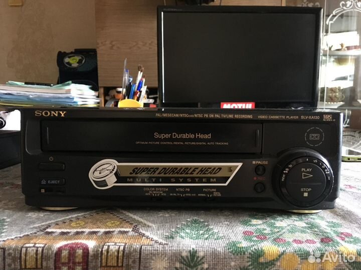 Видеомагнитофон sony slv-xa130